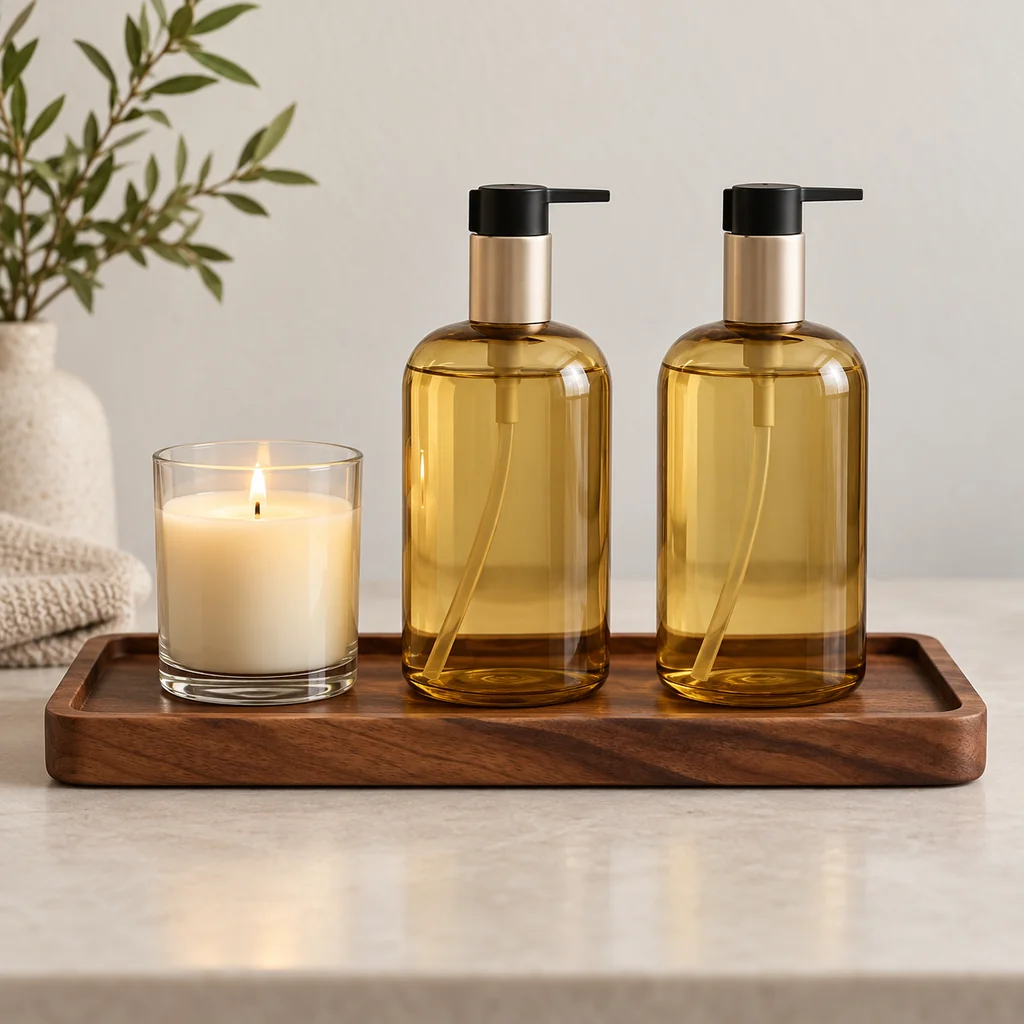 Natural Wood Serving Tray | Coffee, Snacks & Display