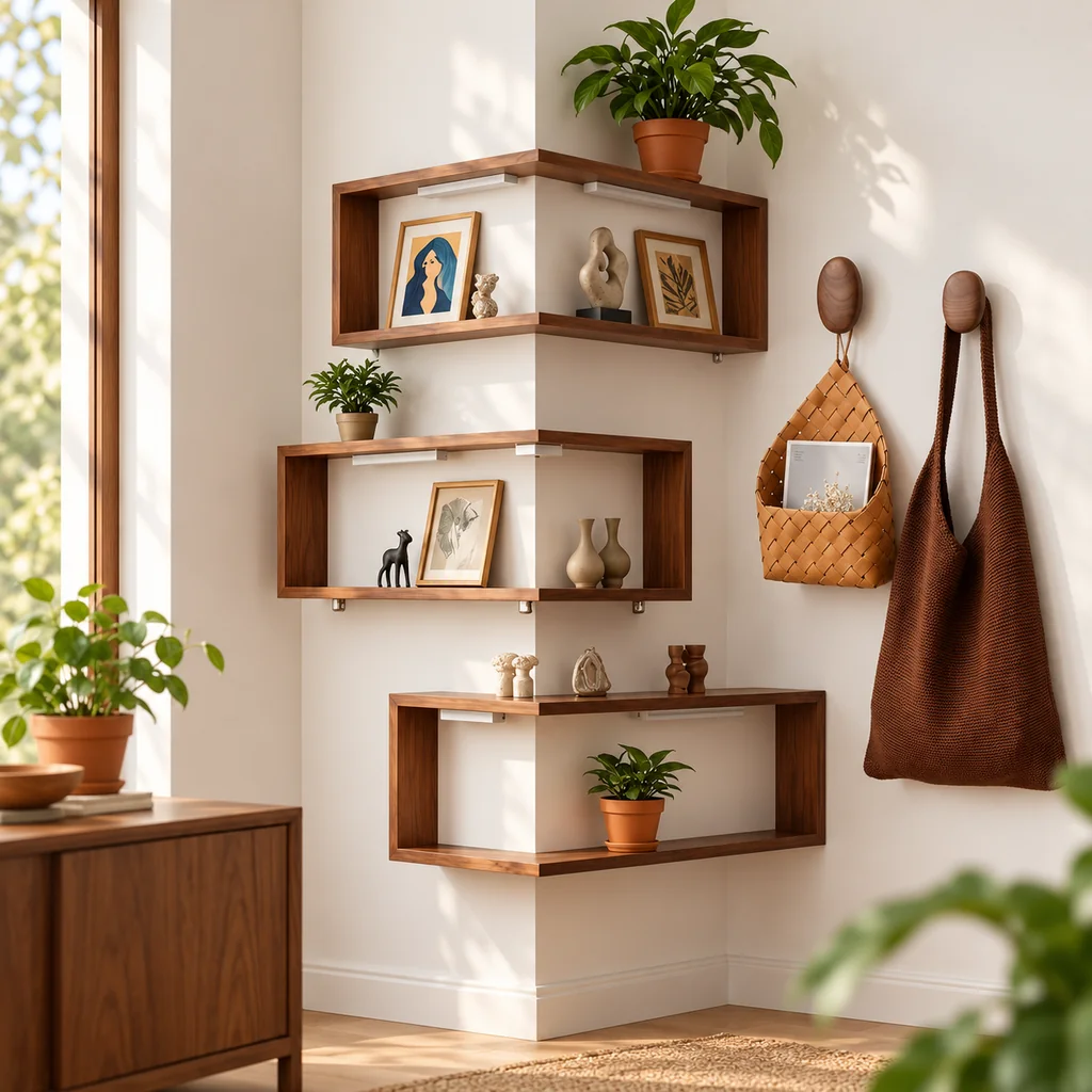 Natural Timber Home Decor Set | Oak & Origin Accent Pair